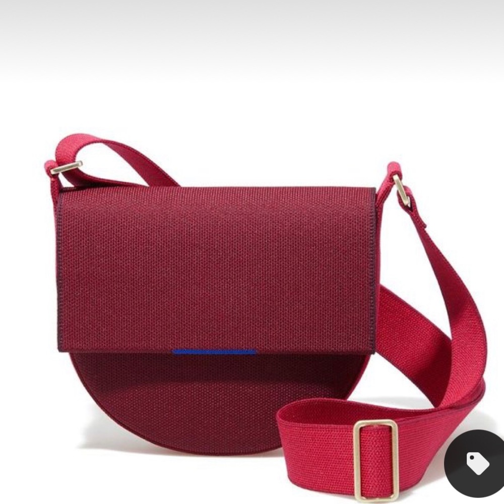 COPY - Rothy’s NWT Ruby Red Saddle Bag.